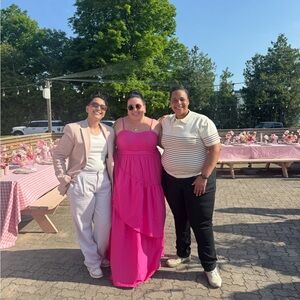 Eloquii Pink Maxi Dress